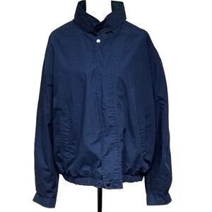 VINTAGE Members Only Blue Cafe Racer Jacket Coat